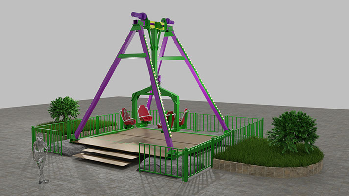 Suspended Swing (Piratenschaukel)